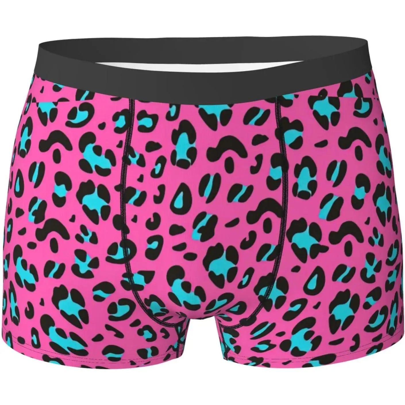Милые трусы-боксеры с леопардовым принтом, эластичные плавки для мужчин, мужское нижнее белье, трусы-боксеры с влагоотводящей тканью 
Милые трусы-боксеры с леопардовым принтом, эластичные плавки для мужчин, мужское нижнее белье, трусы-боксеры с влагоотводящей тканью