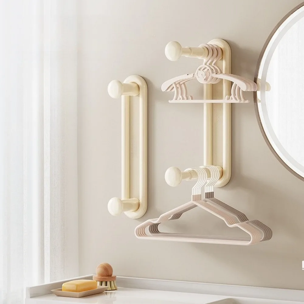 Adjustable Non Perforated Wall Mounted Clothes Hanger Storage Rack Multifunctional Hooks Wardrobe Organizer Space Saving Hook
Adjustable Non Perforated Wall Mounted Clothes Hanger Storage Rack Multifunctional Hooks Wardrobe Organizer Space Saving Hook