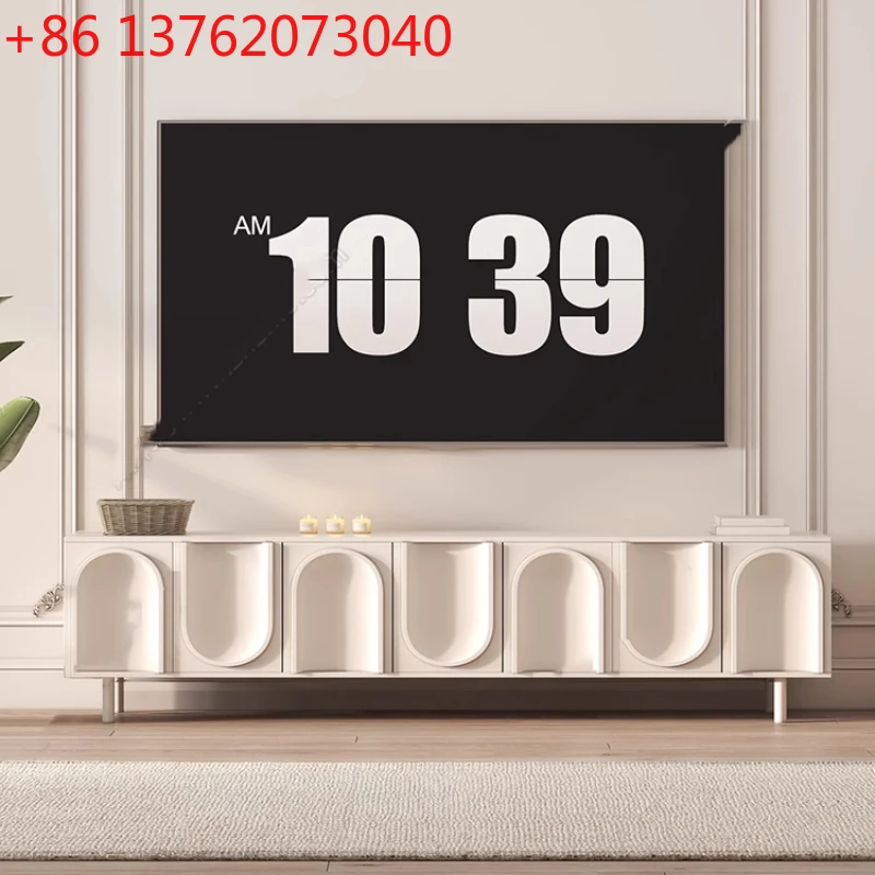 Nordic Cream Style TV Cabinet Living Room Small Apartment Floor Storage Locker Tv Table Modern Integrated Fernsehtisch Furniture
Nordic Cream Style TV Cabinet Living Room Small Apartment Floor Storage Locker Tv Table Modern Integrated Fernsehtisch Furniture