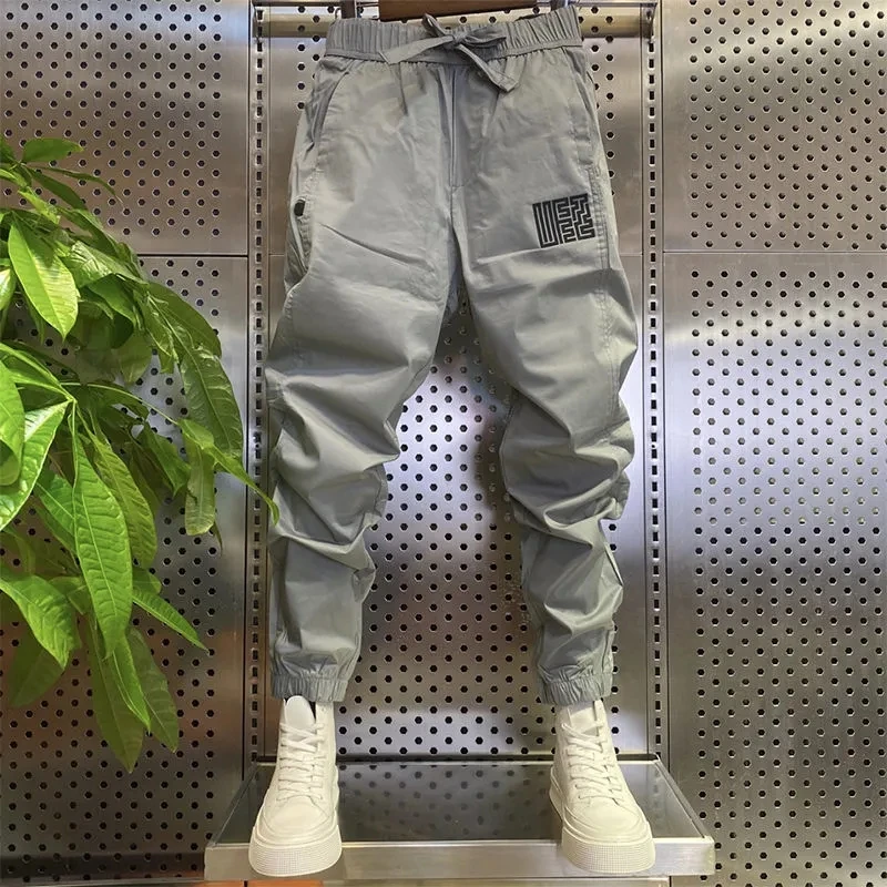 Men Clothing Spring Summer Ice Silk Speed Dry Pants Tide Sports Casual Pants Bundle Feet Men Pants All-match Pantalones Hombre
Men Clothing Spring Summer Ice Silk Speed Dry Pants Tide Sports Casual Pants Bundle Feet Men Pants All-match Pantalones Hombre