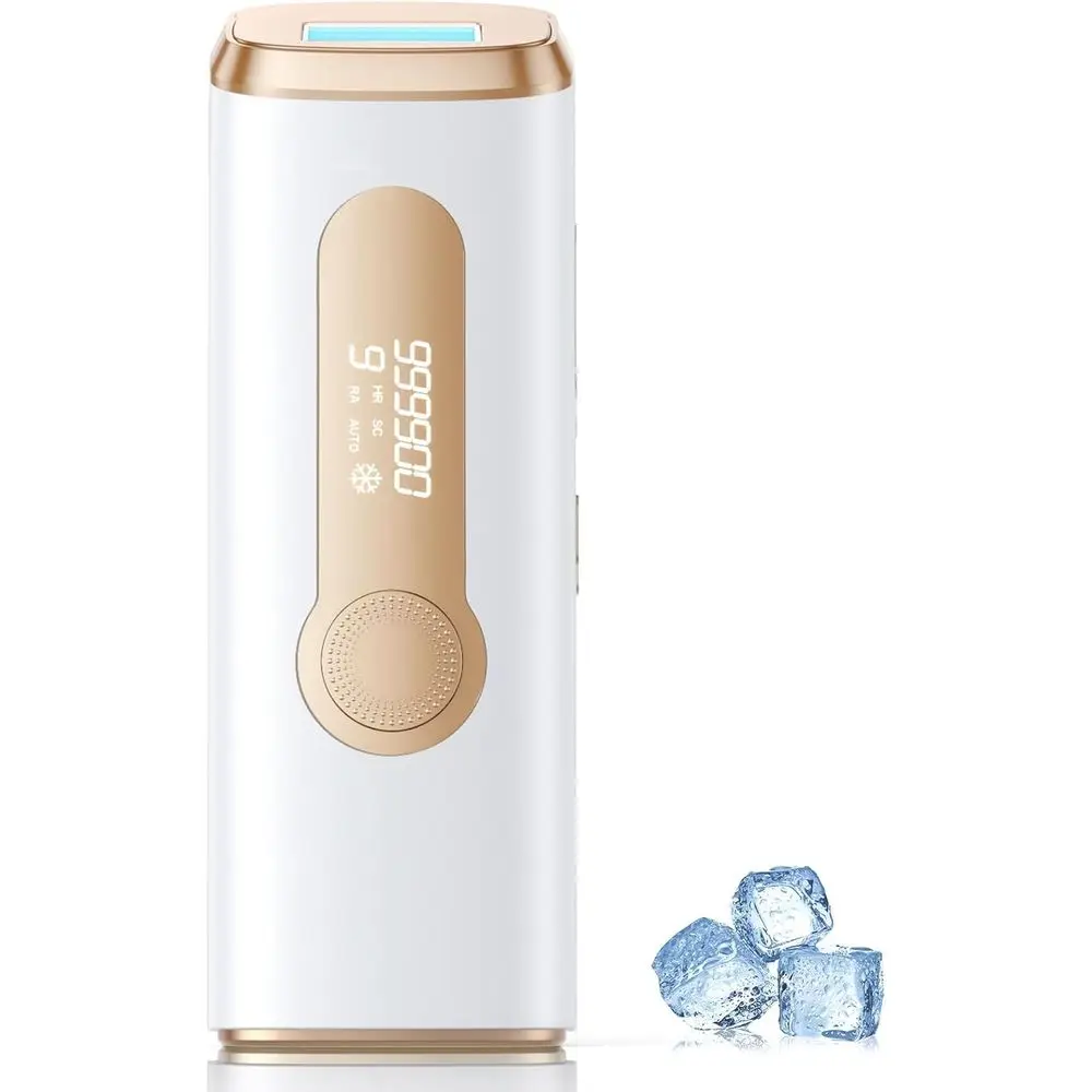 3-in-1 IPL Hair Removal Device with Cooling for Women and Men, 9 Energy Levels, Suitable for Face, Legs, and Body
3-in-1 IPL Hair Removal Device with Cooling for Women and Men, 9 Energy Levels, Suitable for Face, Legs, and Body
