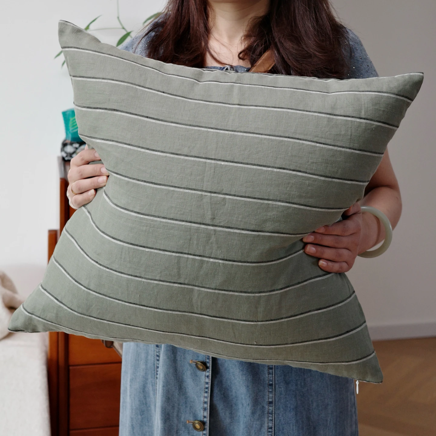 Waed Pure Linen Pillowcase Stripe Pattern in k een Sofa Bed Headrest Cuion Cover Home Decorative Square Pillowcase
Waed Pure Linen Pillowcase Stripe Pattern in k een Sofa Bed Headrest Cuion Cover Home Decorative Square Pillowcase