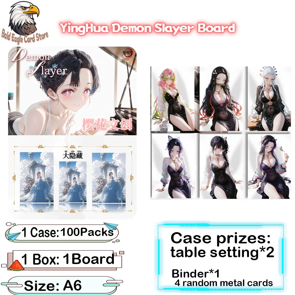 2026 New Wholesale YingHua Demon Slayer Goddess Waifu Board, A6 Anime Acrylic Art Print Board Holiday Gift Set
2026 New Wholesale YingHua Demon Slayer Goddess Waifu Board, A6 Anime Acrylic Art Print Board Holiday Gift Set