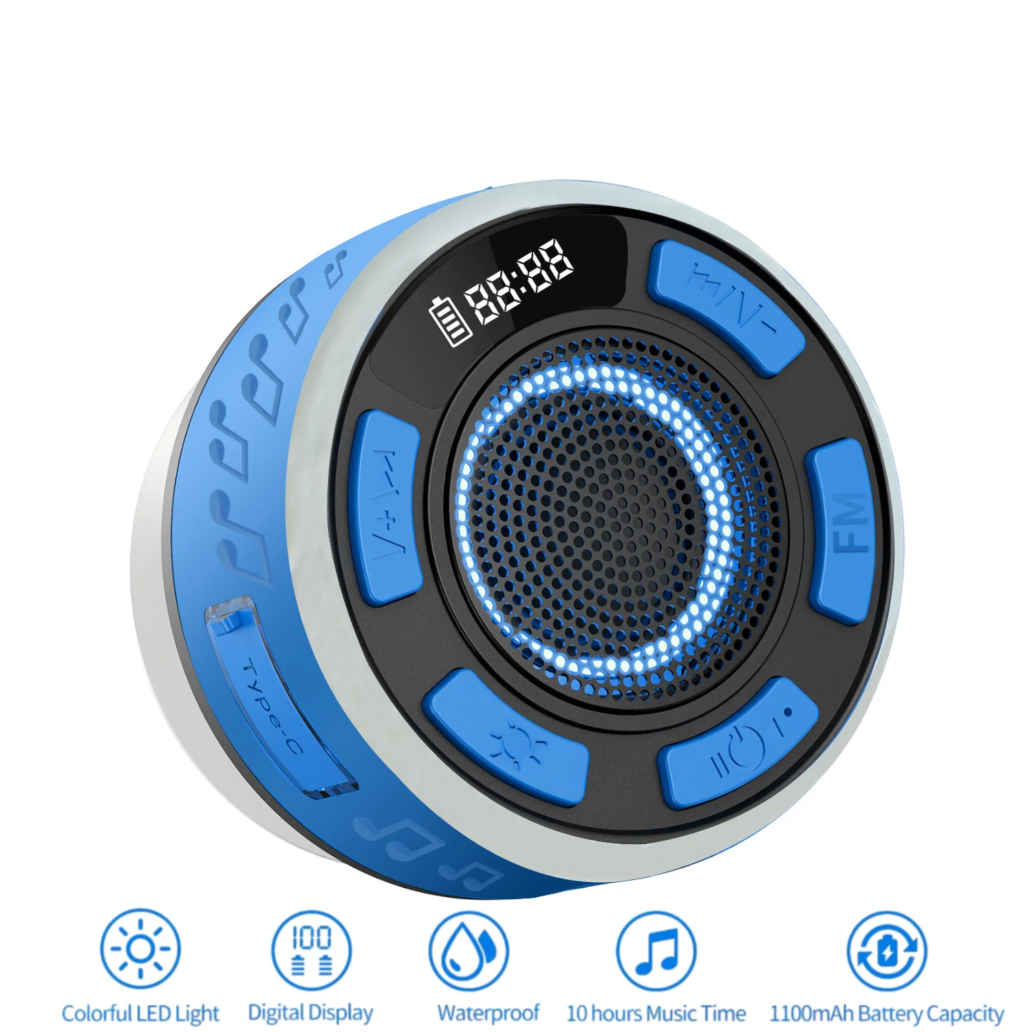 Bluetooth-динамик для ванной комнаты IPX7, водонепроницаемый душ, большая присоска, MP3-музыкальный сабвуфер, TWS, беспроводная стерео музыкальная шкатулка на открытом воздухе
Bluetooth-динамик для ванной комнаты IPX7, водонепроницаемый душ, большая присоска, MP3-музыкальный сабвуфер, TWS, беспроводная стерео музыкальная шкатулка на открытом воздухе