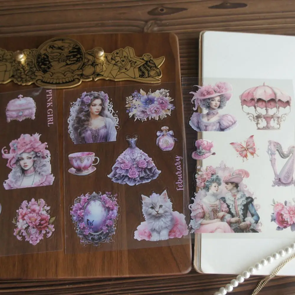 6 Sheets Elegant Noblewoman Traveling PVC Sticker Gift Tag Gift Decoration Scrapbooking Background DIY Sticker
6 Sheets Elegant Noblewoman Traveling PVC Sticker Gift Tag Gift Decoration Scrapbooking Background DIY Sticker