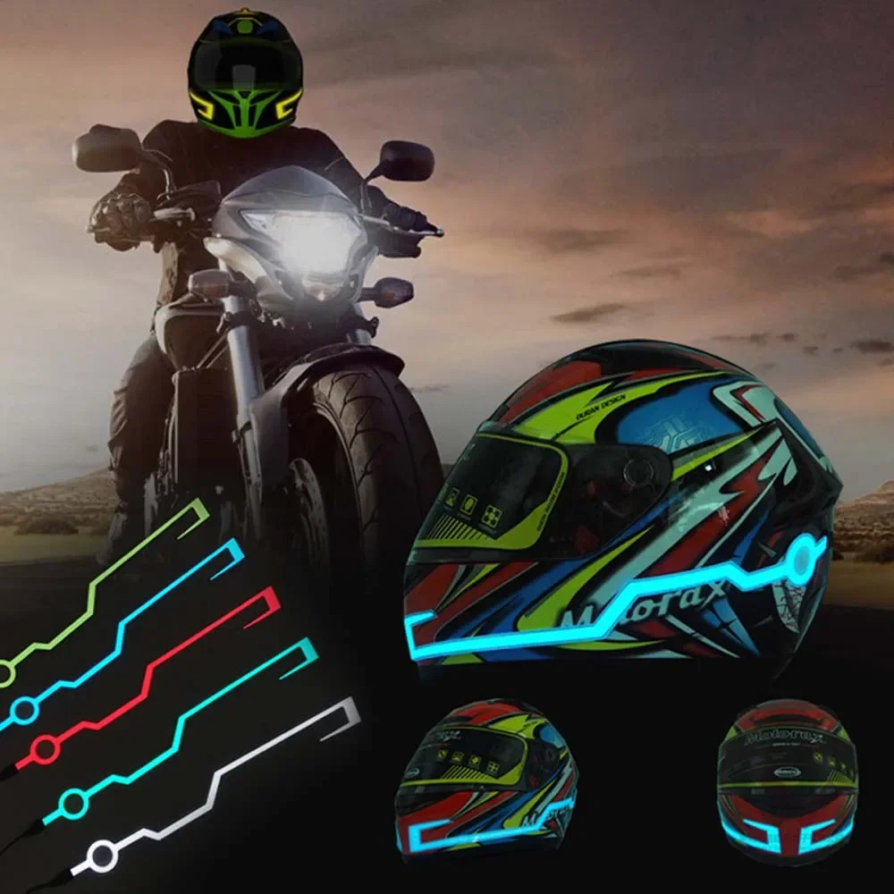 Motorcycle Helmet Reflector Light Night Riding Signal Bicycle Powerful Warning Blinking Strip Accessories For AGV LS2 SHOEI
Motorcycle Helmet Reflector Light Night Riding Signal Bicycle Powerful Warning Blinking Strip Accessories For AGV LS2 SHOEI