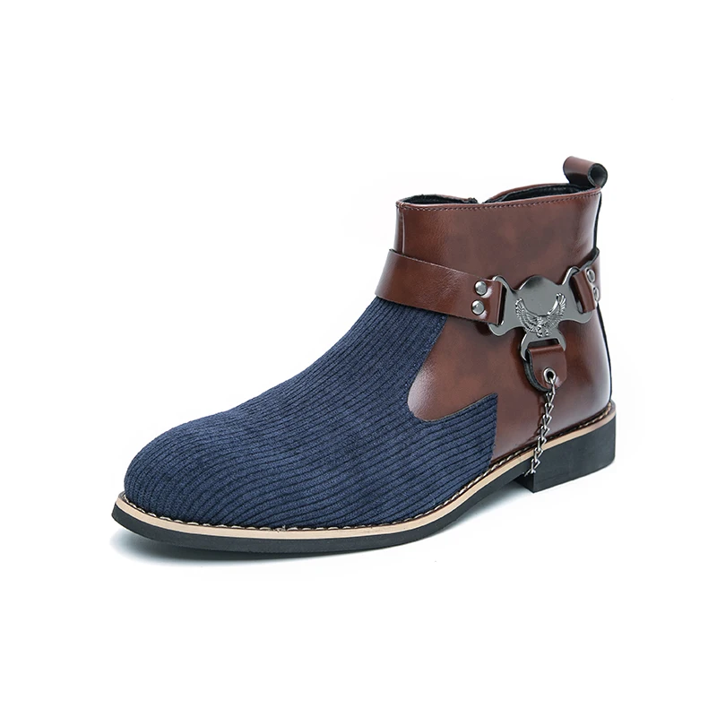 Motorcycle Fashion New Style Trendy Men's Block Shoes Men's Leather Shoes Trendy Casual Shoes
Motorcycle Fashion New Style Trendy Men's Block Shoes Men's Leather Shoes Trendy Casual Shoes