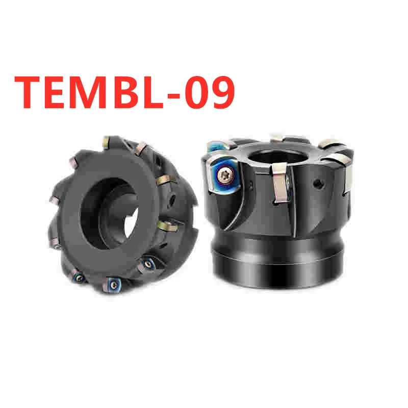 TEBL TEMBL-09 Double-sided forward-feed milling cutter is used for the BLMP0904 series insertion.
TEBL TEMBL-09 Double-sided forward-feed milling cutter is used for the BLMP0904 series insertion.