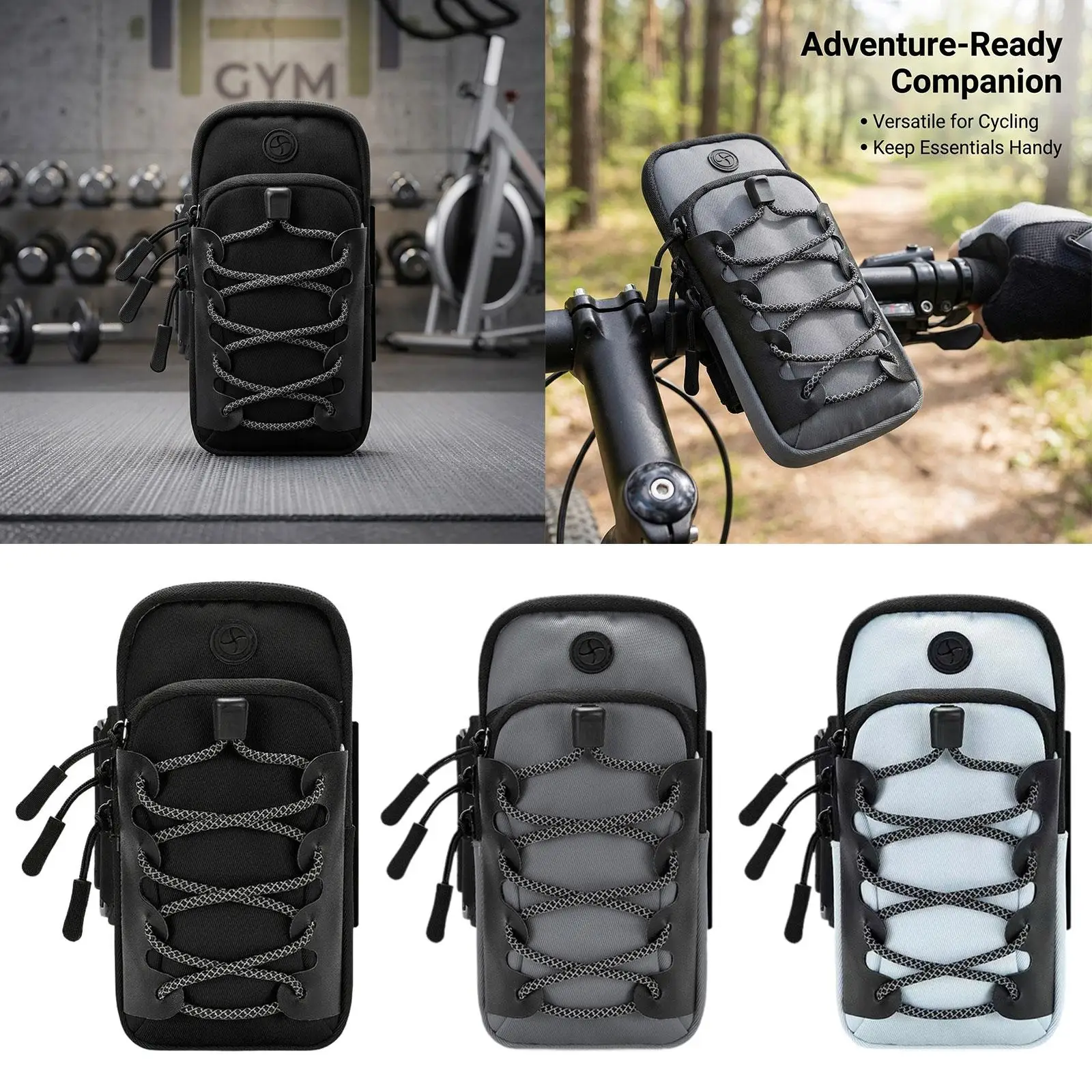 Arm Bag Waterproof Lightweight Nylon Portable Phone Holder Arm Band Sleeve Running Armband for Adults Camping Fitness Gym Travel
Arm Bag Waterproof Lightweight Nylon Portable Phone Holder Arm Band Sleeve Running Armband for Adults Camping Fitness Gym Travel