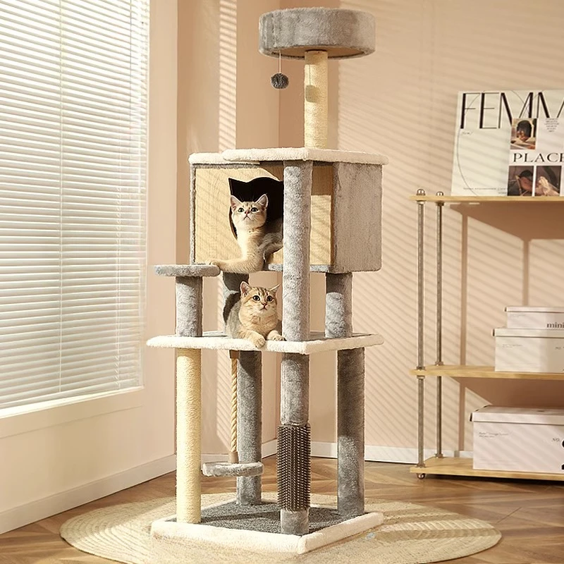 Tree Tower Cat Scrapers Accessories Toys Claw Sharpener Climbing Cat Scrapers Space Saving Drapak Dla Kota Cat Supplies MR50CS
Tree Tower Cat Scrapers Accessories Toys Claw Sharpener Climbing Cat Scrapers Space Saving Drapak Dla Kota Cat Supplies MR50CS