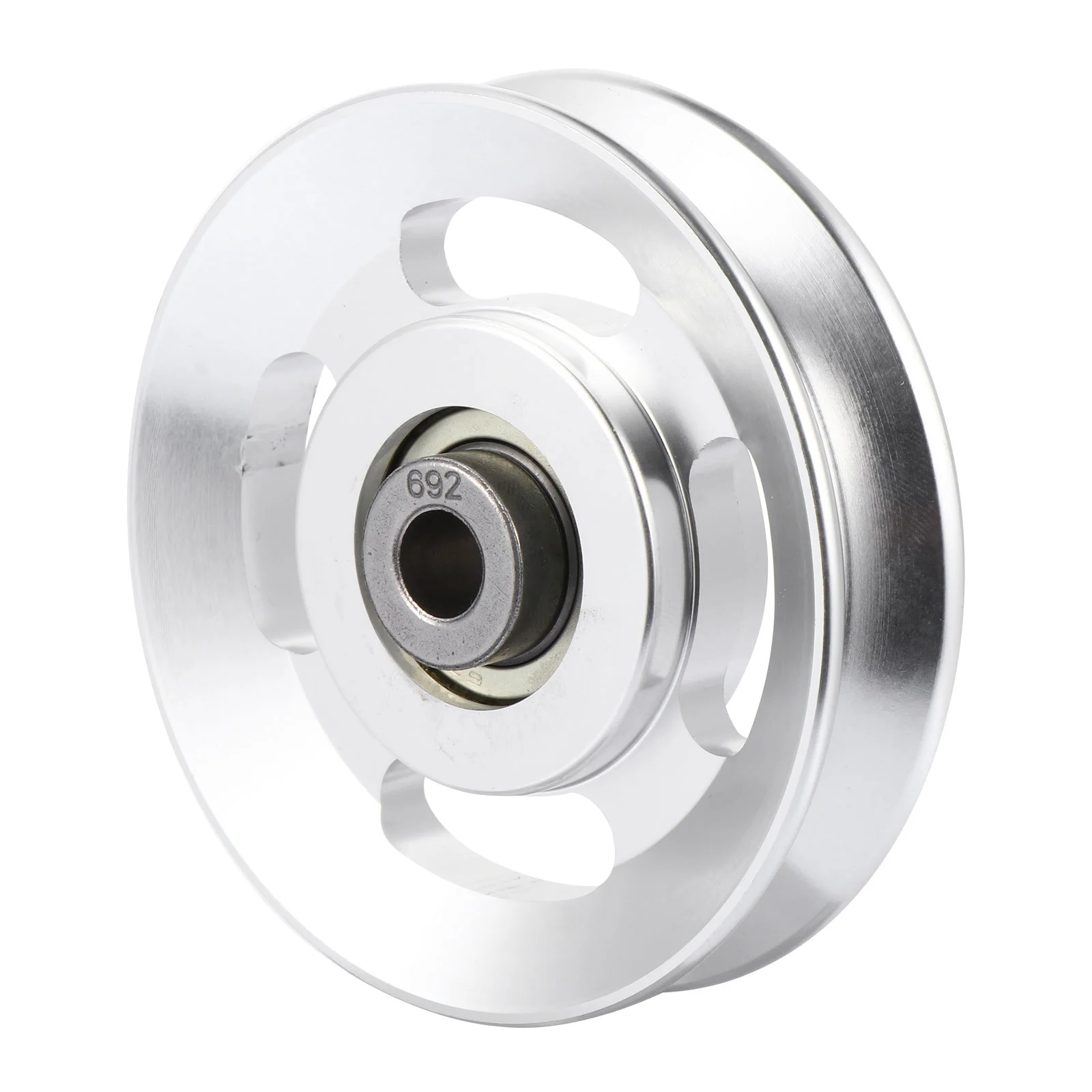 Aluminum Pulley Accessories Fitness Parts Smooth Gym Pulley Wheel Easy Install Precision Production Cable Machine
Aluminum Pulley Accessories Fitness Parts Smooth Gym Pulley Wheel Easy Install Precision Production Cable Machine
