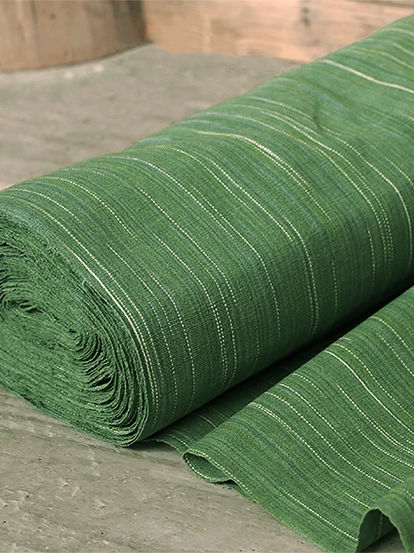 Handwoven Natural Dye Thin Cotton Fabric Yellow Green Color Woven DIY Material for Home Crafts And Professional Design
Handwoven Natural Dye Thin Cotton Fabric Yellow Green Color Woven DIY Material for Home Crafts And Professional Design