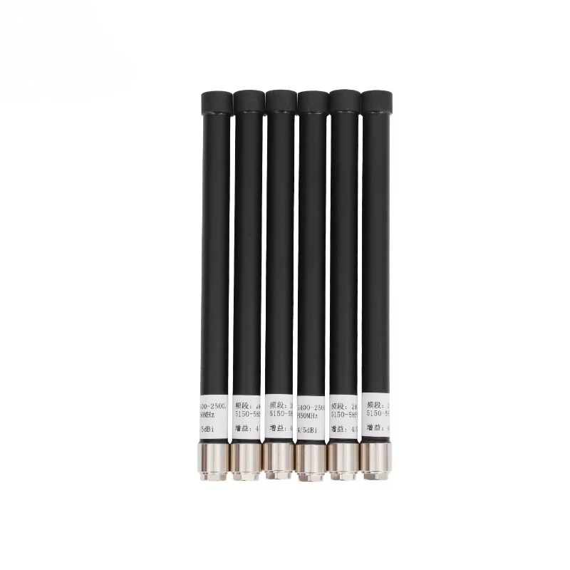 antenna, 433MHz-5.8GHz, 3-8dBi gain, customizable frequency, 50W omnidirectional outdoor waterproofing, black and silver colors
antenna, 433MHz-5.8GHz, 3-8dBi gain, customizable frequency, 50W omnidirectional outdoor waterproofing, black and silver colors