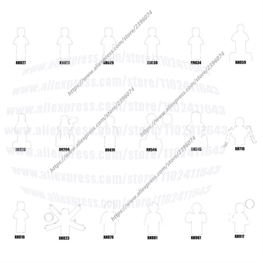 Фигурки, строительные блоки XH028 XH029 XH030 XH034 XH059 XH228 XH266 XH410 XH544 XH716 XH545 XH816 Series-033 DIY Toys
Фигурки, строительные блоки XH028 XH029 XH030 XH034 XH059 XH228 XH266 XH410 XH544 XH716 XH545 XH816 Series-033 DIY Toys