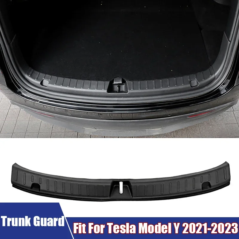 Auto Trunk Guard Protection Cover Fit For Tesla Model Y 2021-2023 Prevent Wear And Tear Protecting Rear Bumper Car Accessories
Auto Trunk Guard Protection Cover Fit For Tesla Model Y 2021-2023 Prevent Wear And Tear Protecting Rear Bumper Car Accessories