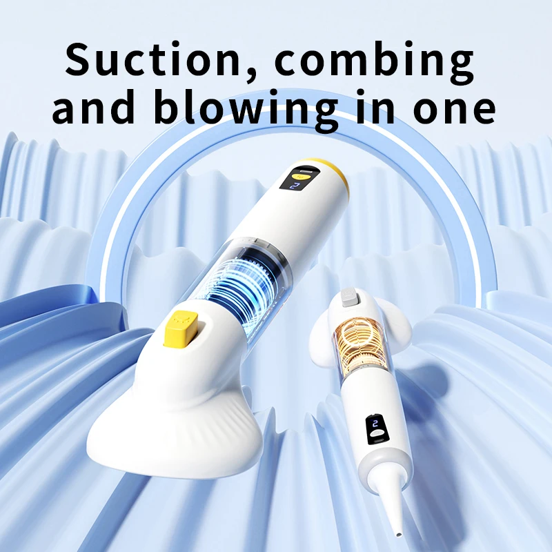 Многофункциональный пылесос для домашних животных с улучшенной циклонной технологией для длительного всасывания и удаления волос домашних животных.
Многофункциональный пылесос для домашних животных с улучшенной циклонной технологией для длительного всасывания и удаления волос домашних животных.