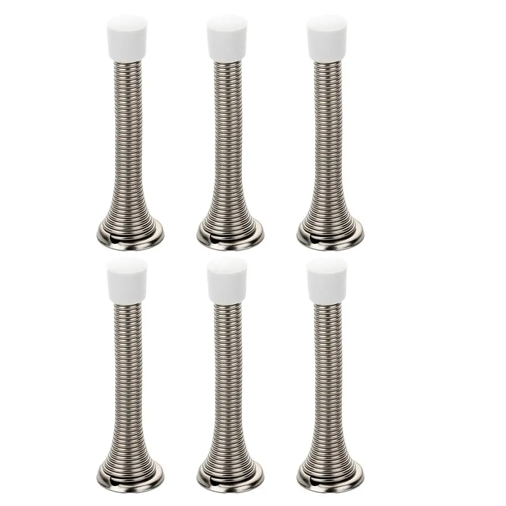 6pcs Nickel Stopper 3-1/8inch Child Safety Anti-slip Heavy Duty Spring Steel Wire Plastic Floor Windproof Bumpers Walls
6pcs Nickel Stopper 3-1/8inch Child Safety Anti-slip Heavy Duty Spring Steel Wire Plastic Floor Windproof Bumpers Walls