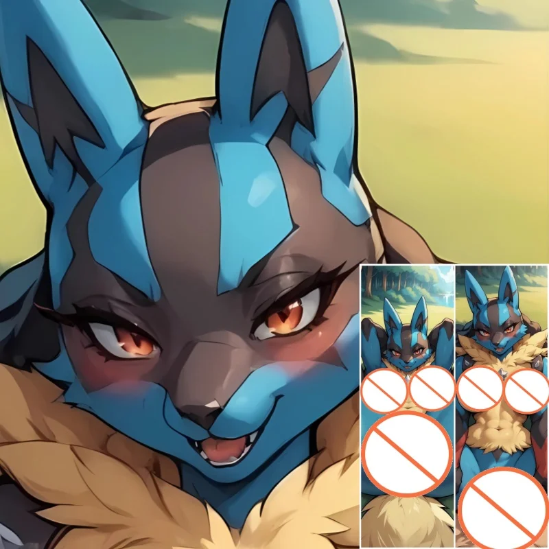 Dakimakura Anime Pillow Case Lucario Pokemon Double-sided Print Of Life-size Body Pillowcase Gifts Can be Customized
Dakimakura Anime Pillow Case Lucario Pokemon Double-sided Print Of Life-size Body Pillowcase Gifts Can be Customized