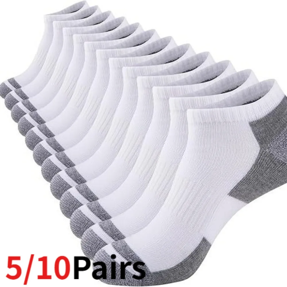 1/5/10 Pairs Men's Short Socks Casual Sweat-Absorbent Breathable Low Cut Ankle Socks Fashion Sports Socks
1/5/10 Pairs Men's Short Socks Casual Sweat-Absorbent Breathable Low Cut Ankle Socks Fashion Sports Socks