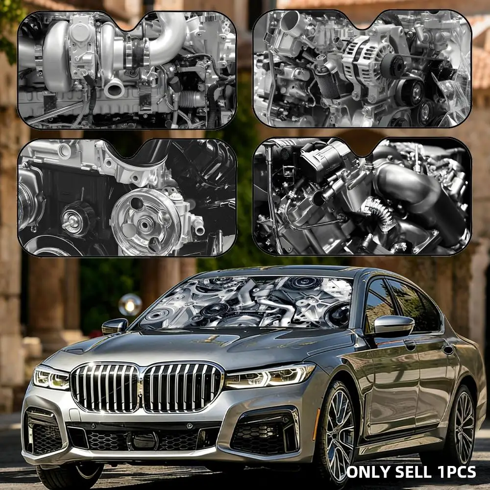 Car Engine Sun Visor Foldable Universal Car Windshield Sun Shade UV Protection Heat Insulation Foldable Cover
Car Engine Sun Visor Foldable Universal Car Windshield Sun Shade UV Protection Heat Insulation Foldable Cover