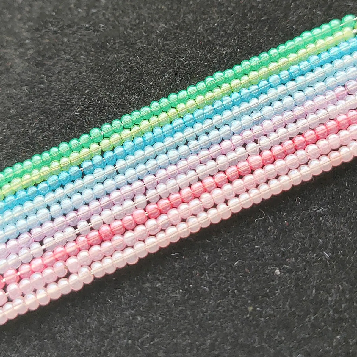 2Mm Delicate Glass Beads Mixed Colors Jewelry Making Kit with Lobster Clasps Jump Rings Bead End Caps DIY Craft Beads
2Mm Delicate Glass Beads Mixed Colors Jewelry Making Kit with Lobster Clasps Jump Rings Bead End Caps DIY Craft Beads