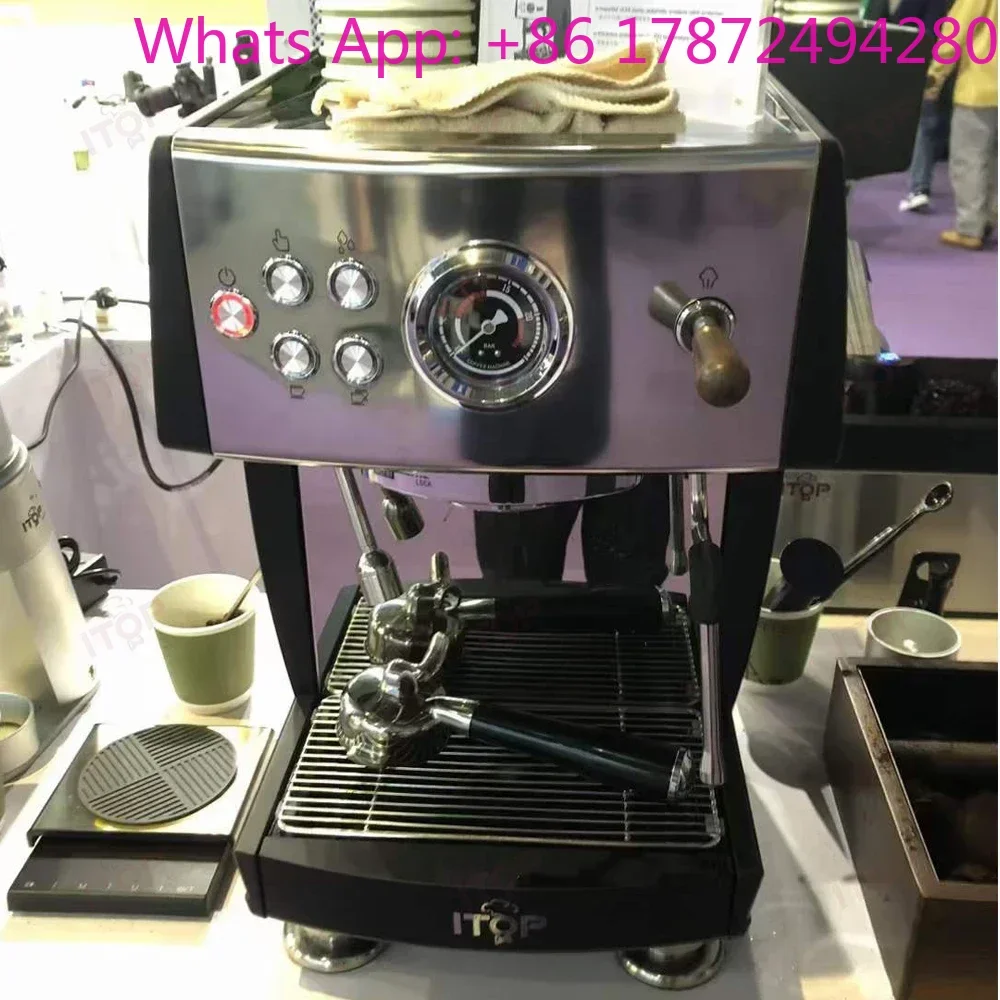 ITOP IT-CM808 Coffee Machine Newly Developed 3 Boilers Coffee Machine 220-240V 50-60Hz 3550W 3.8L Water Tank ULKA Pump
ITOP IT-CM808 Coffee Machine Newly Developed 3 Boilers Coffee Machine 220-240V 50-60Hz 3550W 3.8L Water Tank ULKA Pump