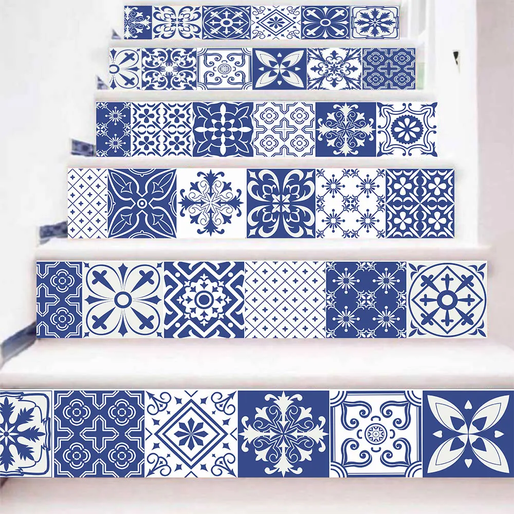 6 Pcs Stairs Stickers Art Wallpaper Mural Vinyl Self-adhesive Waterproof Wear-resistant Suitable for Bathroom Stairs Decoration
6 Pcs Stairs Stickers Art Wallpaper Mural Vinyl Self-adhesive Waterproof Wear-resistant Suitable for Bathroom Stairs Decoration