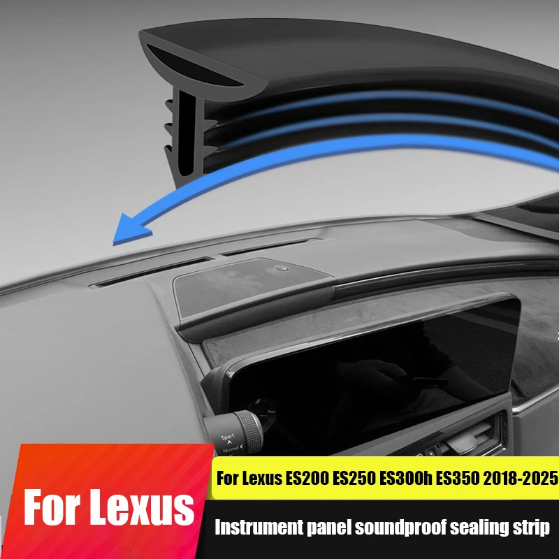 For Lexus ES200 ES260 ES300h 2018 2019 2020 2021 2022 2023 2024 2025Soundproofing sealing strip for car center console dashboard
For Lexus ES200 ES260 ES300h 2018 2019 2020 2021 2022 2023 2024 2025Soundproofing sealing strip for car center console dashboard
