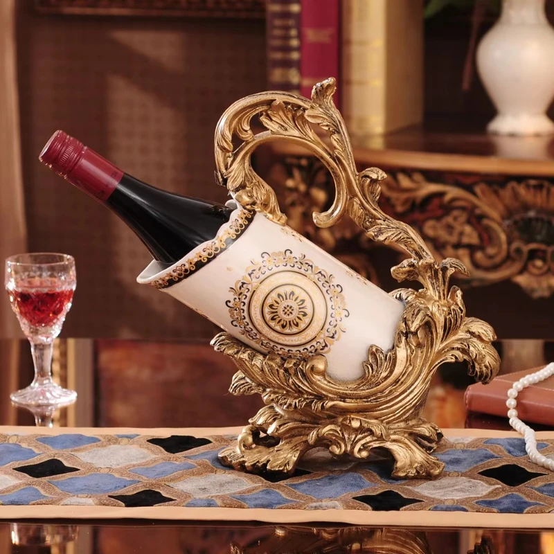 European resin wine rack, luxury wine cabinet, living room dinner desktop wine bottle rack, etc
European resin wine rack, luxury wine cabinet, living room dinner desktop wine bottle rack, etc