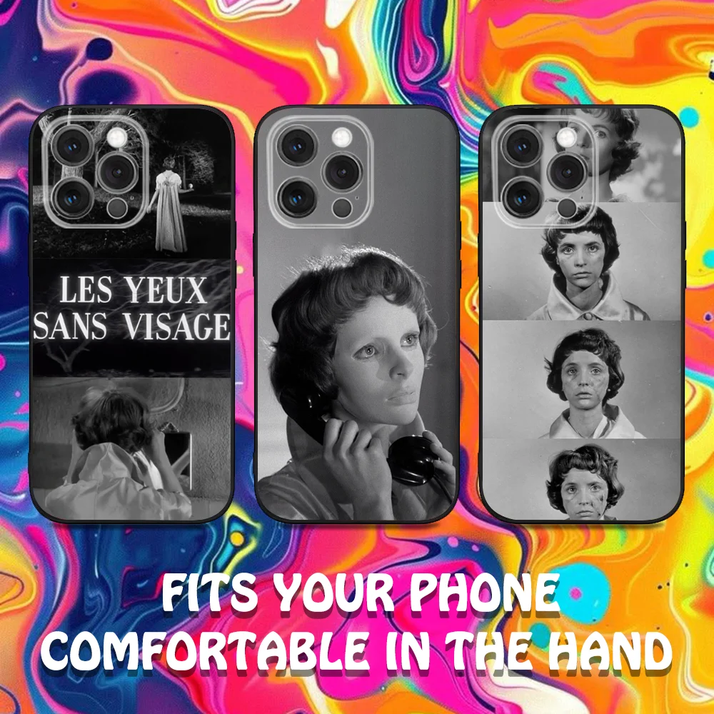 Les Yeux sans visage Film Phone Case For iPhone 16,15,14,13,12,11,Pro,Max,Plus,X,XS,XR,SE,8,7,Mini,Soft Silicone Black Case
Les Yeux sans visage Film Phone Case For iPhone 16,15,14,13,12,11,Pro,Max,Plus,X,XS,XR,SE,8,7,Mini,Soft Silicone Black Case