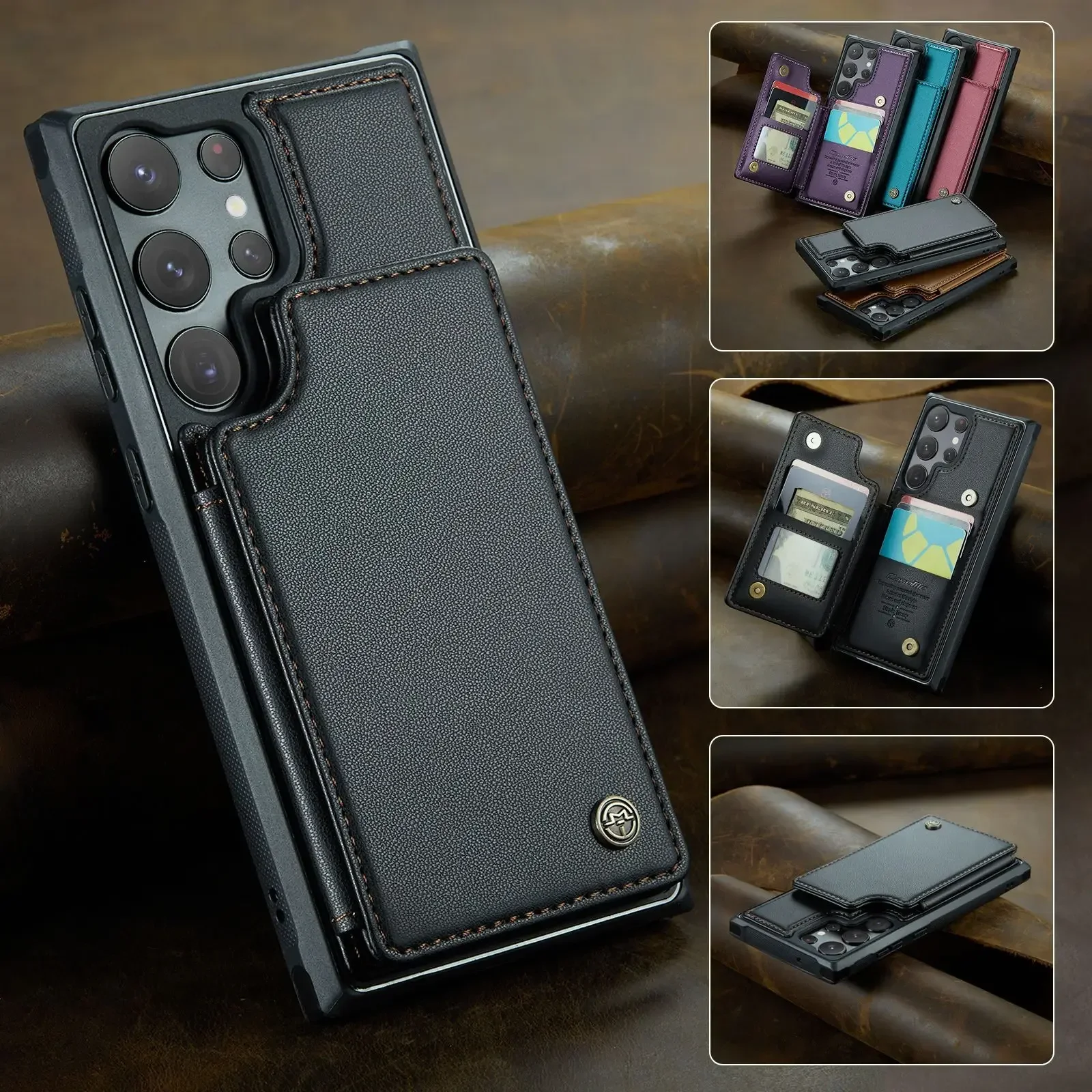2IN1 Magnetic Flip Leather Phone Case for Samsung Galaxy S25 S24 S23 22 Ultra Plus FE Wallet Cards Shockproof Protect Back Cover
2IN1 Magnetic Flip Leather Phone Case for Samsung Galaxy S25 S24 S23 22 Ultra Plus FE Wallet Cards Shockproof Protect Back Cover