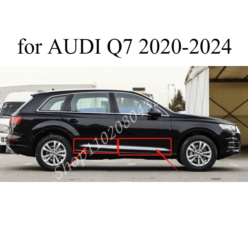 Silvery car ACCESSORIES auto parts door guard trim lower crash plate for AUDI Q7 2020-2024
Silvery car ACCESSORIES auto parts door guard trim lower crash plate for AUDI Q7 2020-2024