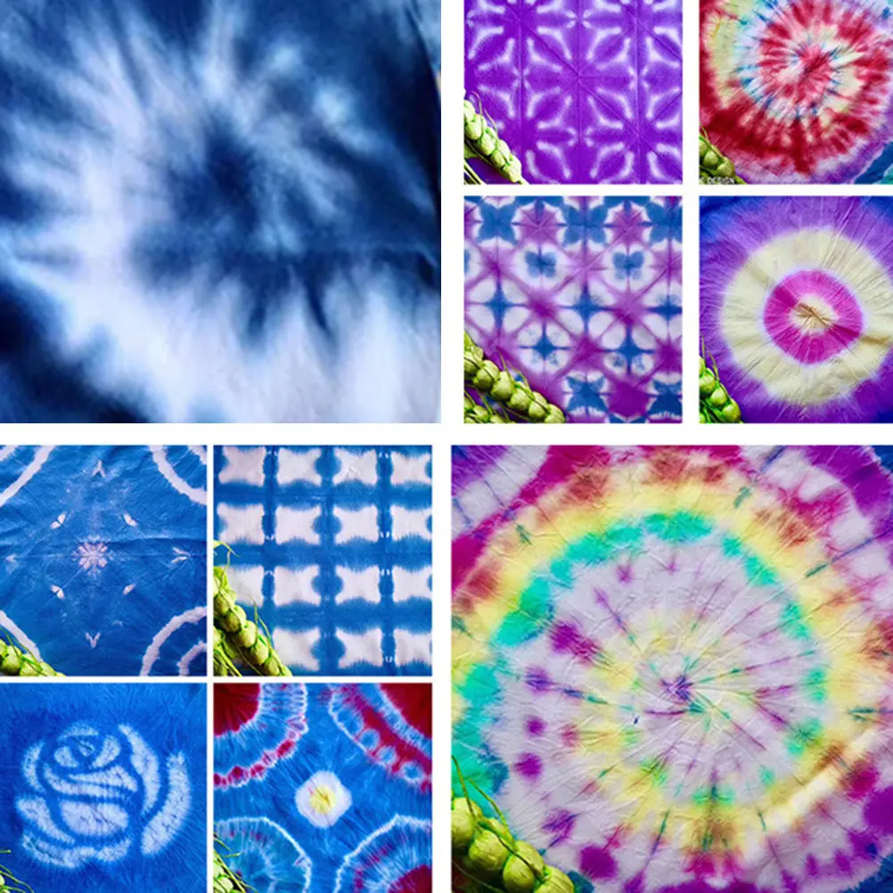 Набор для тай-дай: 5 цветов пигментов, бутылки, эластичные кольца, одноразовые перчатки для окрашивания одежды своими руками, аксессуары для домашнего творчества
Набор для тай-дай: 5 цветов пигментов, бутылки, эластичные кольца, одноразовые перчатки для окрашивания одежды своими руками, аксессуары для домашнего творчества