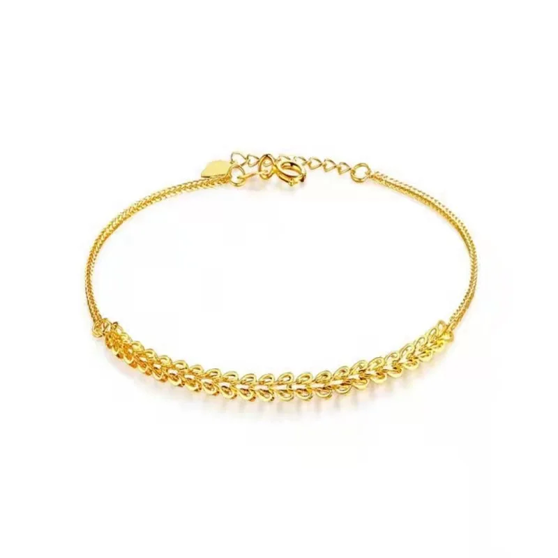 2024 New Luxury Real 18K Gold Bracelet Half Phoenix Tail Design Pure AU750 Adjustable Chain for Women Fine Jew
2024 New Luxury Real 18K Gold Bracelet Half Phoenix Tail Design Pure AU750 Adjustable Chain for Women Fine Jew