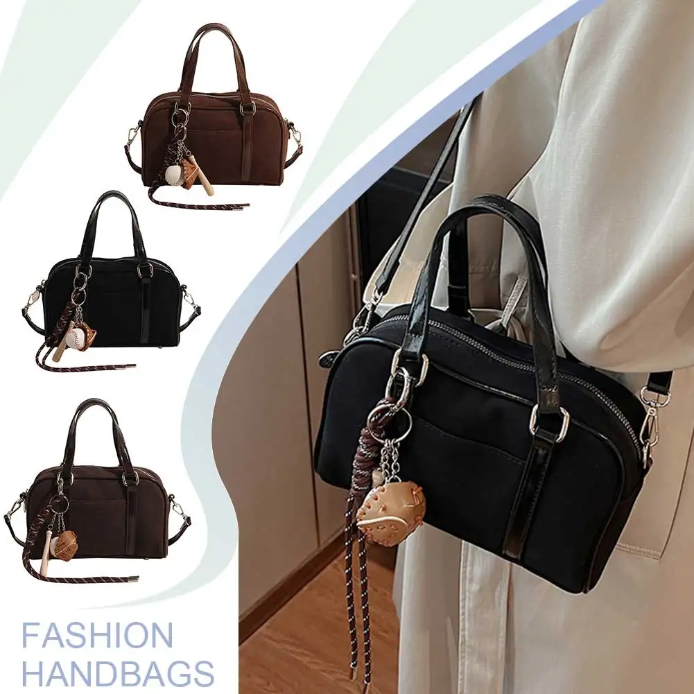 Women Suede Shoulder Bag Adjustable Strap Crossbody Purse With Interior Pocket Handbag Clutch Purse for Work Travel
Women Suede Shoulder Bag Adjustable Strap Crossbody Purse With Interior Pocket Handbag Clutch Purse for Work Travel