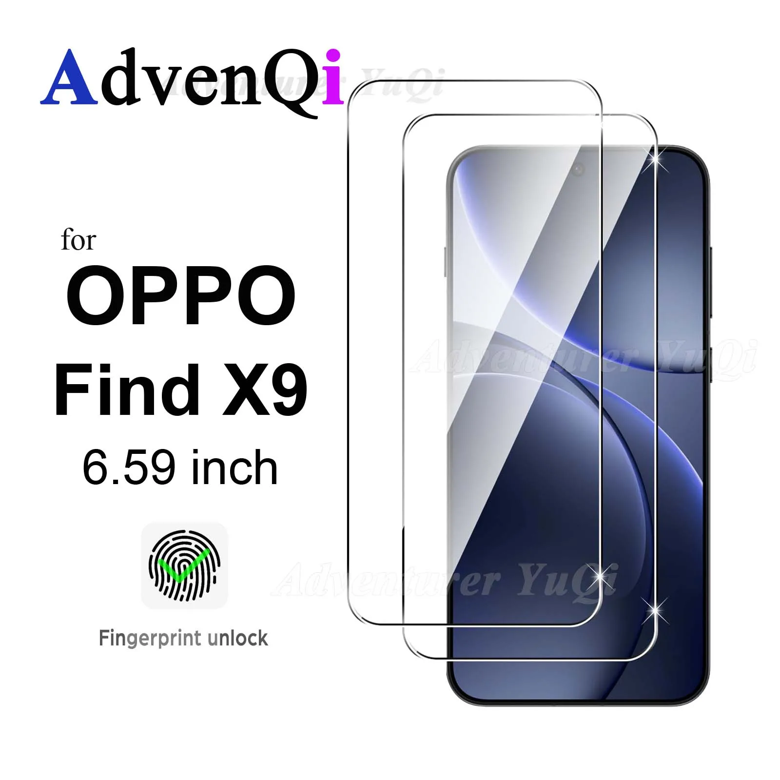 Screen Protector For OPPO Find X9 6.59 inch Tempered Glass HD 9H Transparent Clear Anti Scratch Case Friendly
Screen Protector For OPPO Find X9 6.59 inch Tempered Glass HD 9H Transparent Clear Anti Scratch Case Friendly