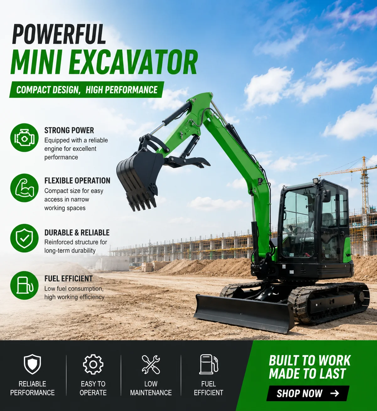Custom CE Euro 5 3.5Ton Compact Crawler Excavator for Farm Development and Garden Construction Projects
Custom CE Euro 5 3.5Ton Compact Crawler Excavator for Farm Development and Garden Construction Projects