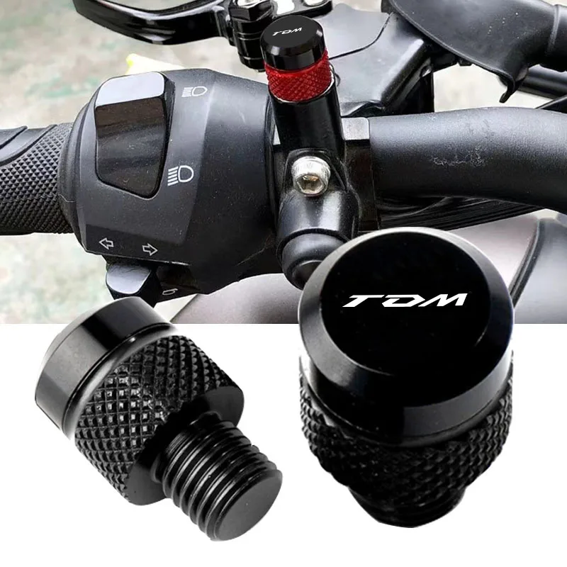 For Yamaha TDM 850 900 TDM850 TDM all years Accessories Motorcycle M10*1.25 Aluminum Screws Bolts Mirror Hole Plugs Cap
For Yamaha TDM 850 900 TDM850 TDM all years Accessories Motorcycle M10*1.25 Aluminum Screws Bolts Mirror Hole Plugs Cap