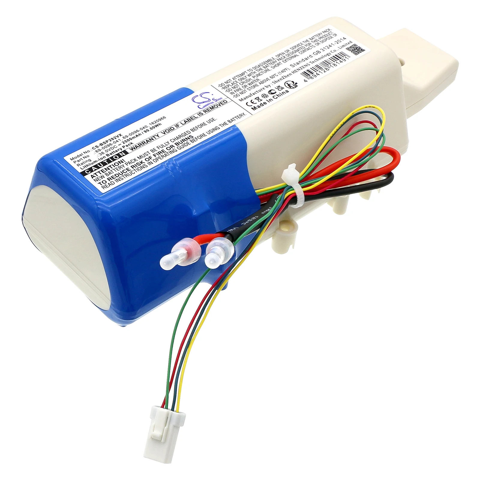 36.0V 2500mAh Vacuum Cleaner Battery 1620966 for Bissell CrossWave Cordless Max,P2921,2551,2590,2593,2596,2554A,2554,2767Z +TOOL
36.0V 2500mAh Vacuum Cleaner Battery 1620966 for Bissell CrossWave Cordless Max,P2921,2551,2590,2593,2596,2554A,2554,2767Z +TOOL