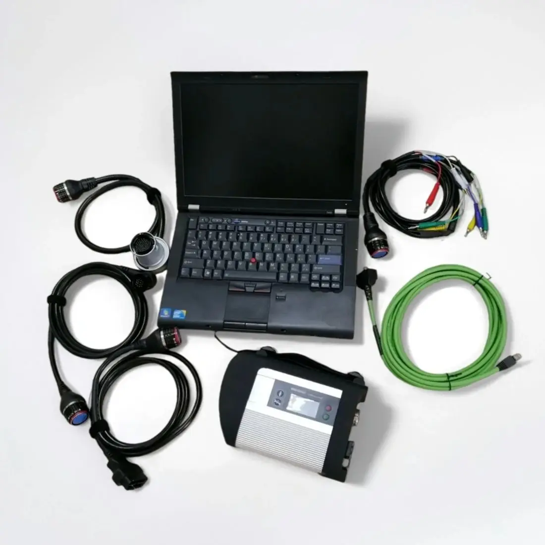 Диагностический комплекс 2026 Mb Star C4 X/DAS/EPC/WIS на ноутбуке T410 I5 8G 500GB HDD с полным комплектом кабелей для автомобилей и грузовиков Mercedes, WINDOWS 10
Диагностический комплекс 2026 Mb Star C4 X/DAS/EPC/WIS на ноутбуке T410 I5 8G 500GB HDD с полным комплектом кабелей для автомобилей и грузовиков Mercedes, WINDOWS 10