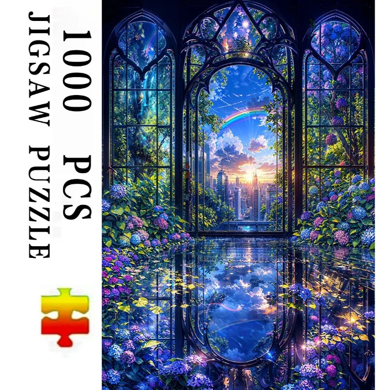 Jigsaw Puzzle for Adults 500/1000/1200/2000PCS Glass Door Fantasy Artwork Mindful Game Stress Relief Decor Gift
Jigsaw Puzzle for Adults 500/1000/1200/2000PCS Glass Door Fantasy Artwork Mindful Game Stress Relief Decor Gift