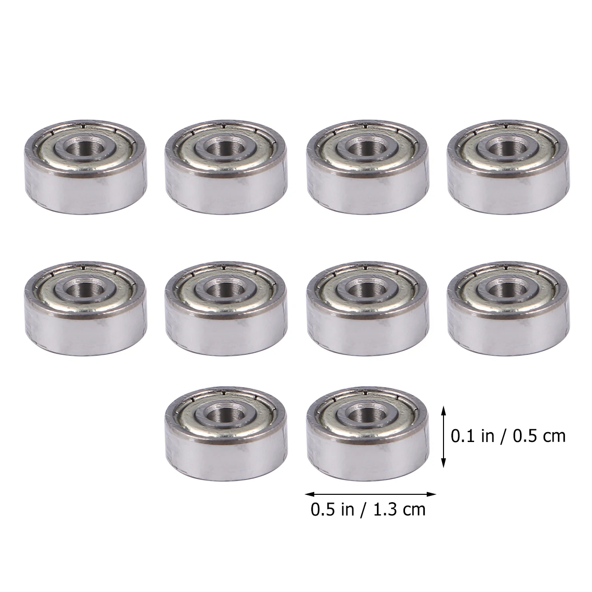 10 pcs Deep Groove Ball Bearings 5 Pellets 6mm Miniature Double Metal Seal Low Noise Skateboard Bearings High Speed Hardware
10 pcs Deep Groove Ball Bearings 5 Pellets 6mm Miniature Double Metal Seal Low Noise Skateboard Bearings High Speed Hardware