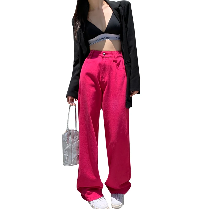 Women Straight Leg Jeans Loose Fit Trousers Relaxed Denim Pants Comfortable Casual Wear Plus Size Fashion Autumn New Arrivals
Women Straight Leg Jeans Loose Fit Trousers Relaxed Denim Pants Comfortable Casual Wear Plus Size Fashion Autumn New Arrivals