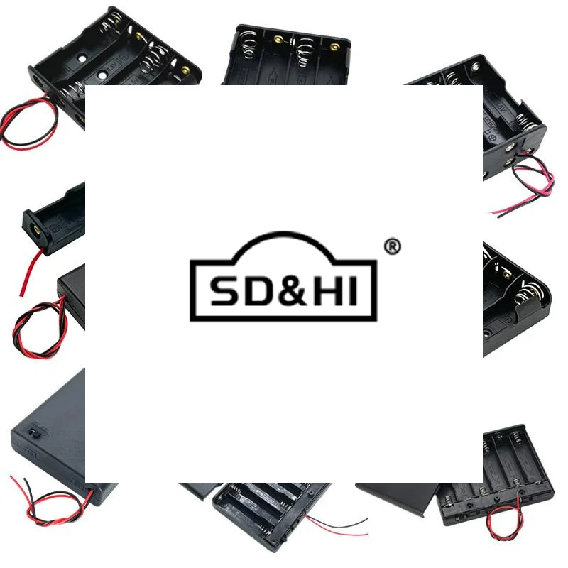 AA Battery Case AA Battery Box 1/2/3/4 Slot AA Battery Holder 14500 AA Storage Box DIY With Leads Series Connection
AA Battery Case AA Battery Box 1/2/3/4 Slot AA Battery Holder 14500 AA Storage Box DIY With Leads Series Connection