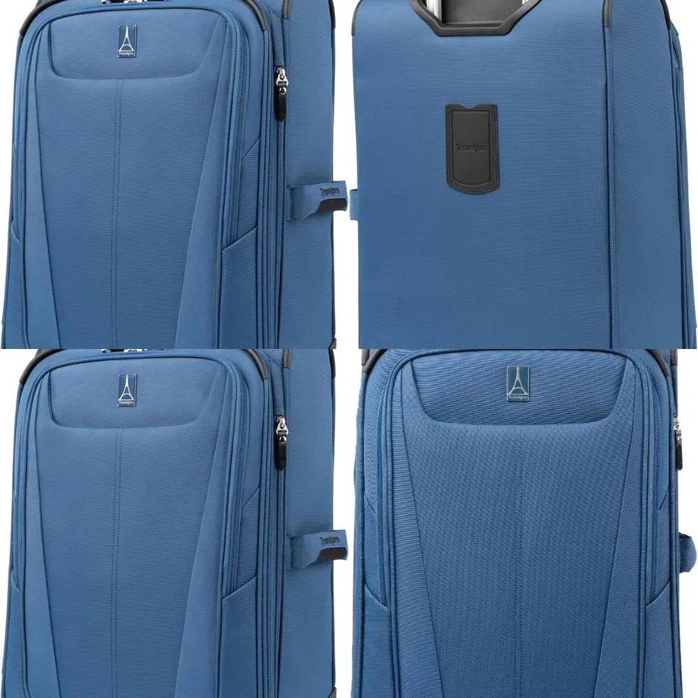 22-Inch Lightweight Expandable Softside Upright Carry-On Luggage in Ensign Blue
22-Inch Lightweight Expandable Softside Upright Carry-On Luggage in Ensign Blue