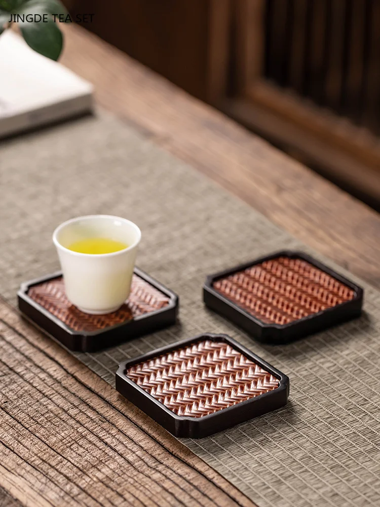 2/6pcs Solid Wood Tea Tray Desktop Small Pot Mat Chinese Zen Tea Mat Heat Proof Trays Home Wooden Tray Teaware Accessories
2/6pcs Solid Wood Tea Tray Desktop Small Pot Mat Chinese Zen Tea Mat Heat Proof Trays Home Wooden Tray Teaware Accessories