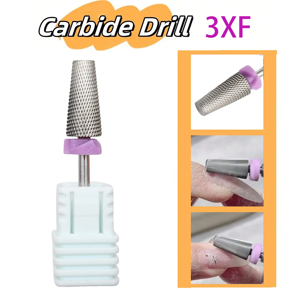 Professional 5 in 1 Carbide Bit: XXF Ultra-Fine Tungsten Steel Safety Drill Bit, Fast Acrylic Gel Polish Removal Tool 2Pcs
Professional 5 in 1 Carbide Bit: XXF Ultra-Fine Tungsten Steel Safety Drill Bit, Fast Acrylic Gel Polish Removal Tool 2Pcs