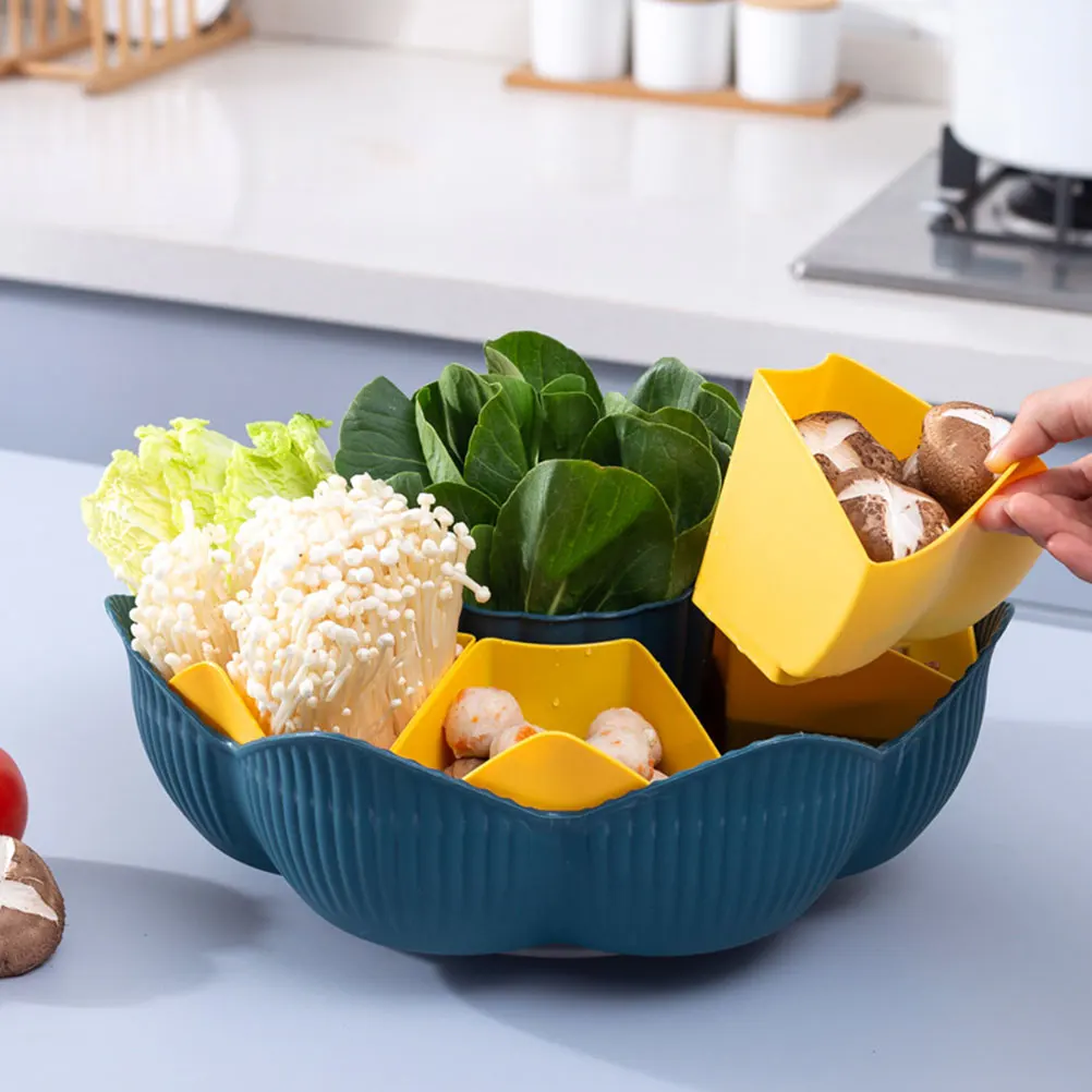 Multi grid Fruit Tray Hot Pot Vegetable Basket Kitchen Supplies Drain Basket PP Material Dry Fruit Dish Strainer Spoon
Multi grid Fruit Tray Hot Pot Vegetable Basket Kitchen Supplies Drain Basket PP Material Dry Fruit Dish Strainer Spoon