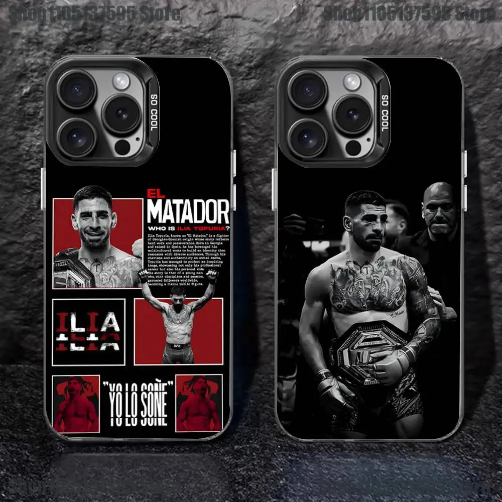 I-Ilia Fighting T-Topuria Phone Case For iPhone 17,16,15,14,13,12,11,Pro,XS,Max,Plus,Mini,SE Black Candy Matte Shockproof Cover
I-Ilia Fighting T-Topuria Phone Case For iPhone 17,16,15,14,13,12,11,Pro,XS,Max,Plus,Mini,SE Black Candy Matte Shockproof Cover