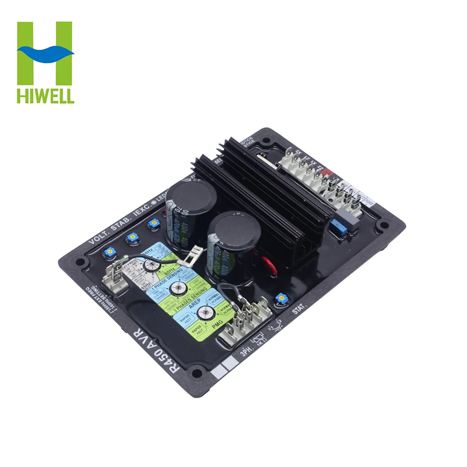 Brushless Generator Automatic Voltage Regulator R450 AVR Leroy Somer 3 Phase Stabilizer Compatible with Original
Brushless Generator Automatic Voltage Regulator R450 AVR Leroy Somer 3 Phase Stabilizer Compatible with Original